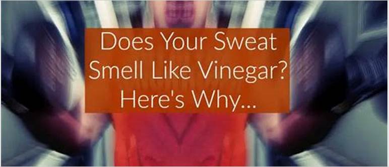 Sweat smells like yeast